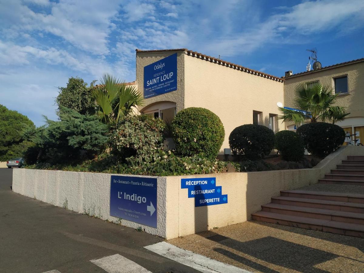 Studio Climatise Residence Odalys Nouvelle Box 5 G ,Saint Loup,Piscine ,Parking Prive Et Superette アグド エクステリア 写真